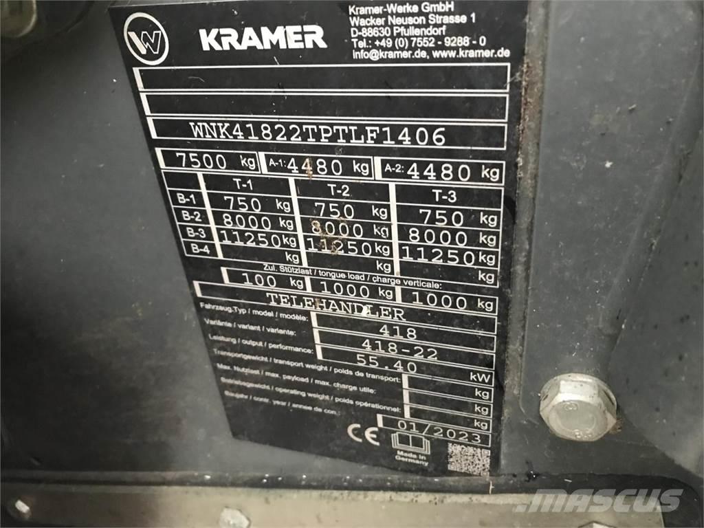 Kramer KT276 Телескопічний навантажувач