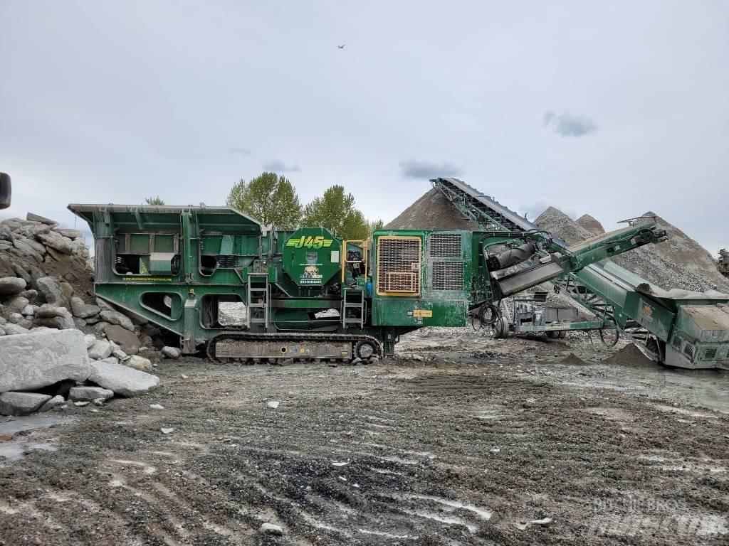McCloskey J45 Роздрібнювачі