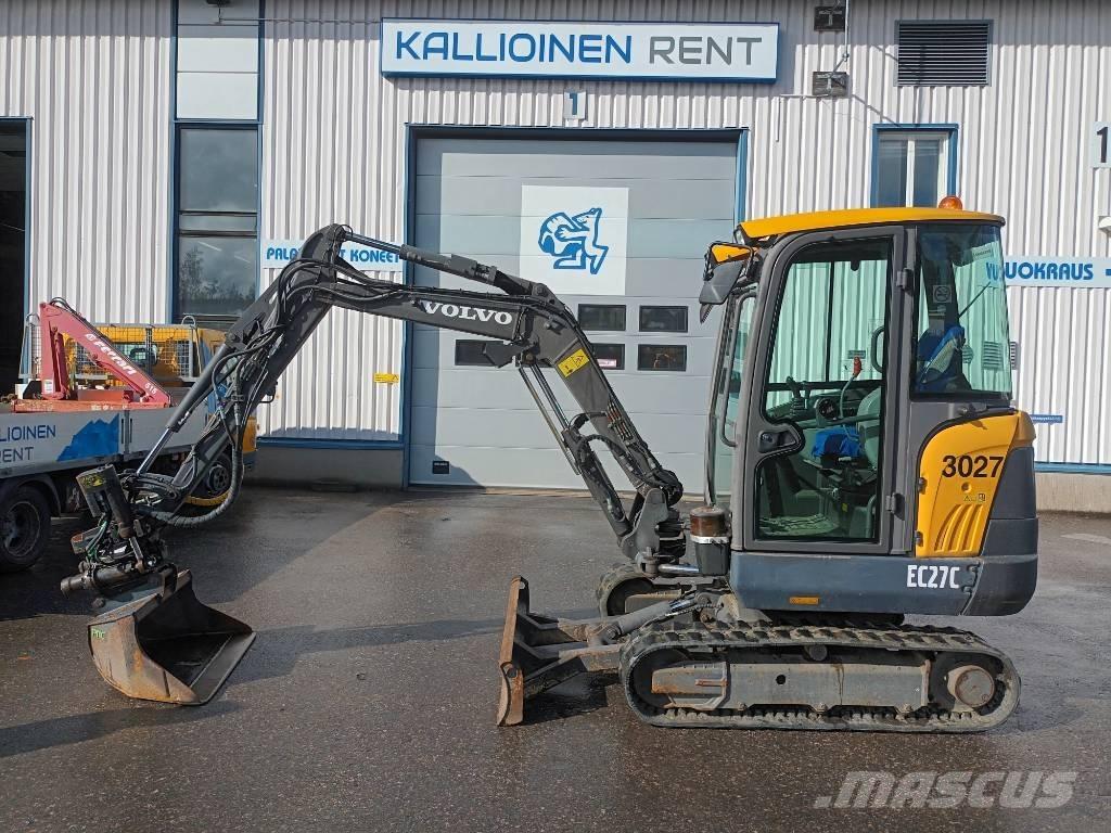 Volvo EC 27 C Міні-екскаватори < 7т