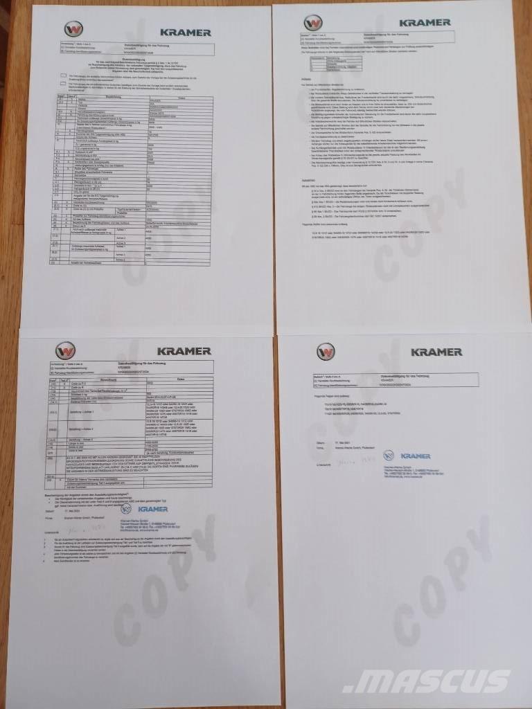 Kramer 5075 Фронтальні навантажувачі