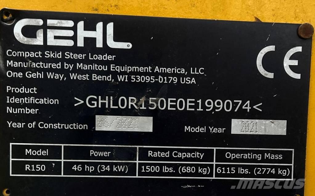Gehl R150 Малі навантажувачі