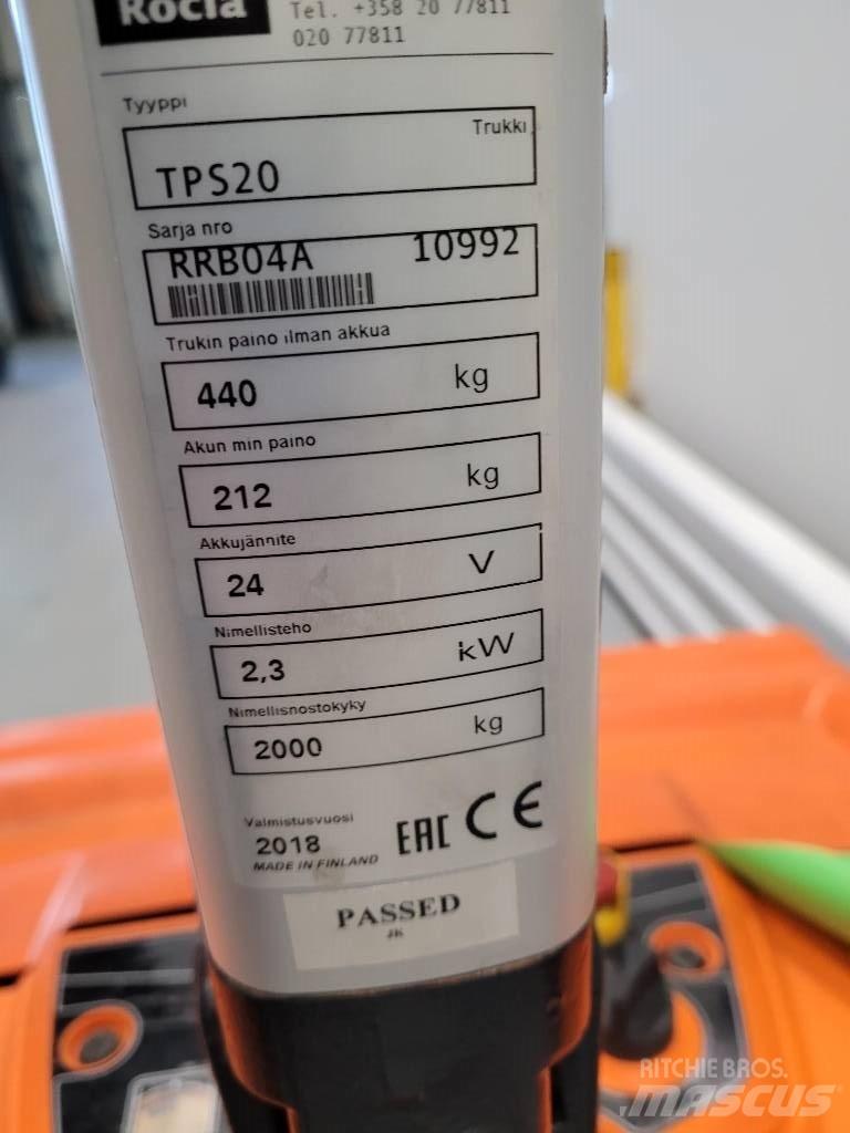 Rocla TPS20 Візки для перевезення піддонів