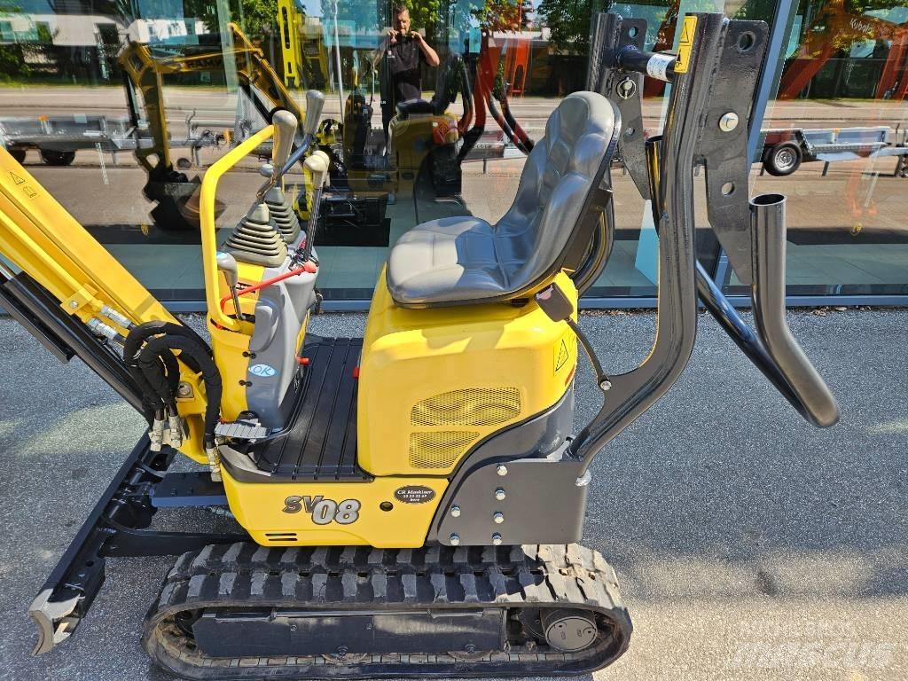 Yanmar SV 08 Міні-екскаватори < 7т