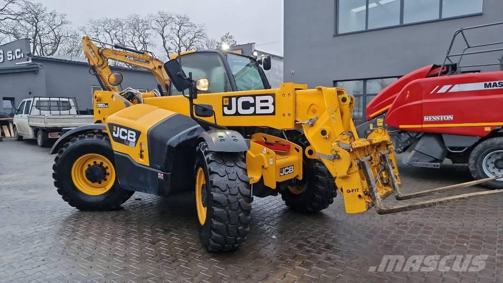JCB 550-80 Телескопічні навантажувачі