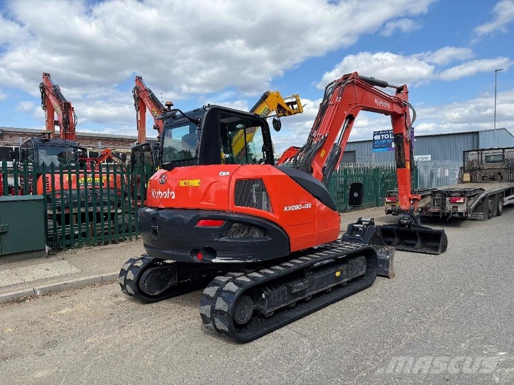 Kubota KX 080-4 Середні екскаватори 7т. - 12т.