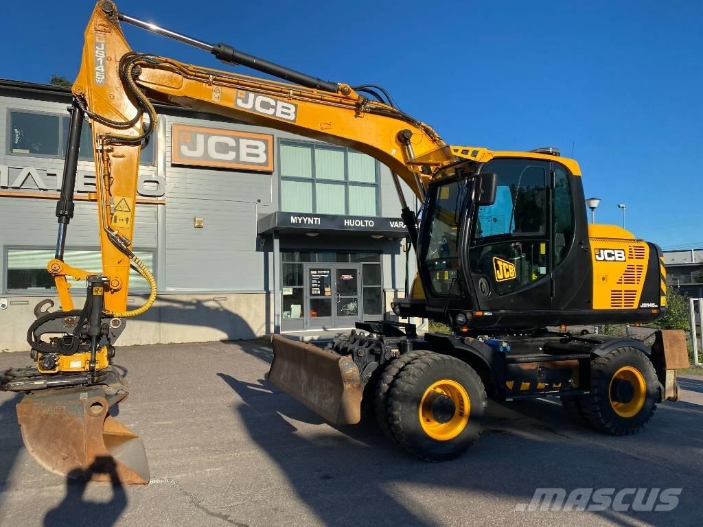 JCB JS145W T4i Колісні екскаватори