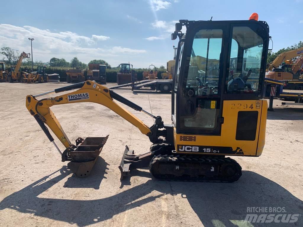 JCB 15 C-1 Міні-екскаватори < 7т