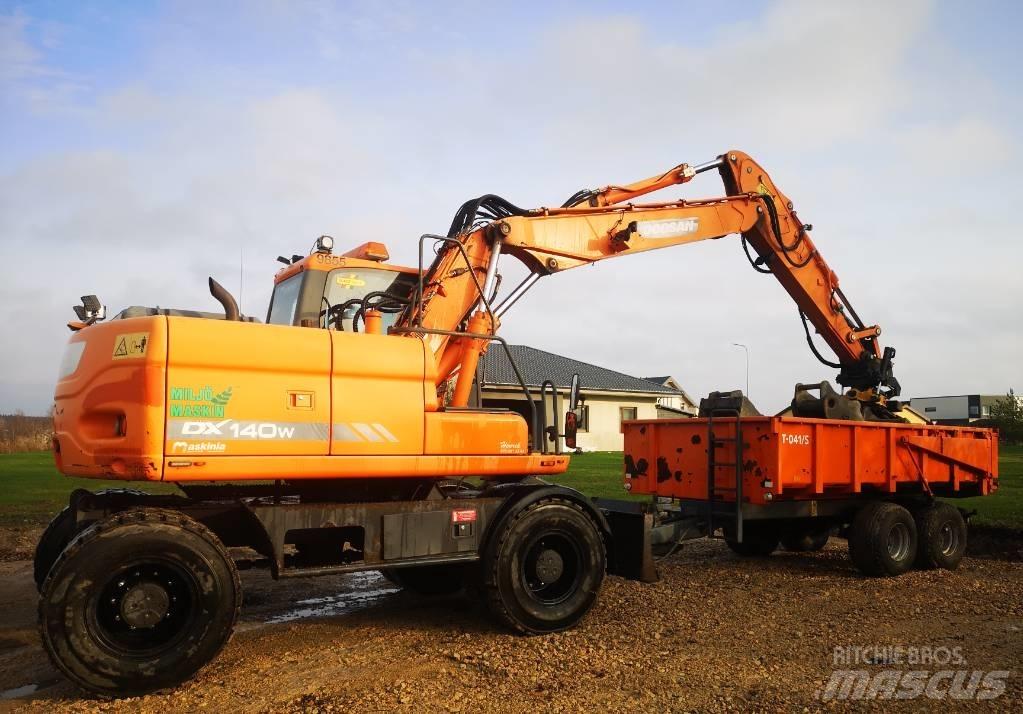 Doosan Dw 140 Колісні екскаватори