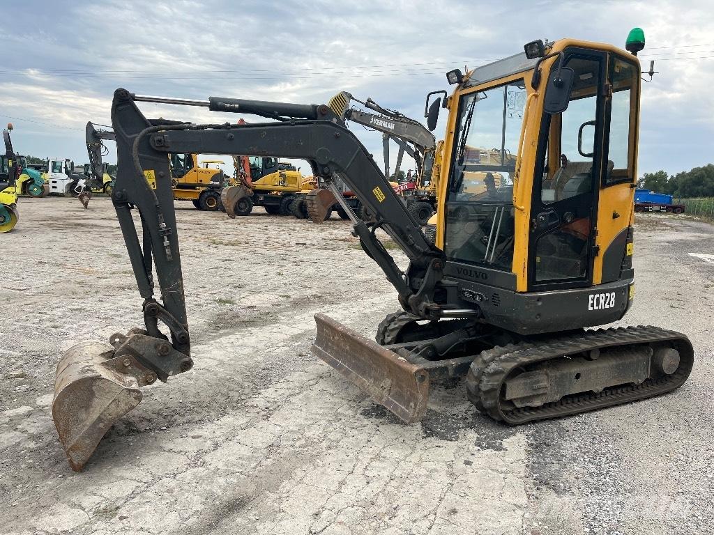 Volvo ECR 28 Міні-екскаватори < 7т