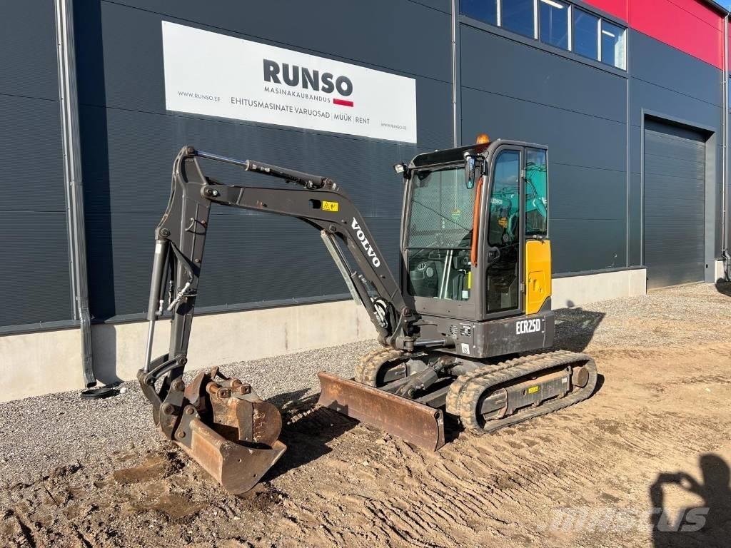 Volvo ECR 25 D Міні-екскаватори < 7т