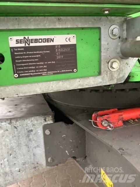 Sennebogen 818 E Перевантажувачі металобрухту/промислові навантажувачі