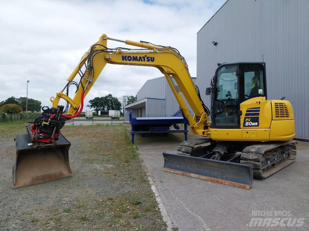 Komatsu PC80MR-5 Середні екскаватори 7т. - 12т.