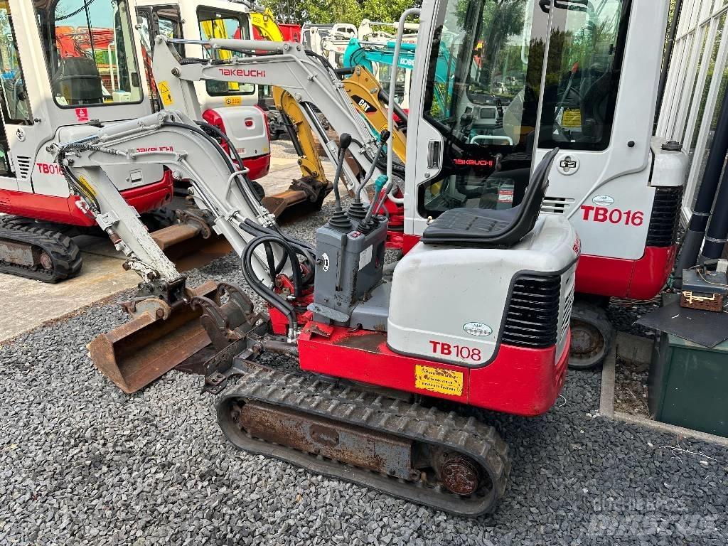 Takeuchi TB108 Міні-екскаватори < 7т