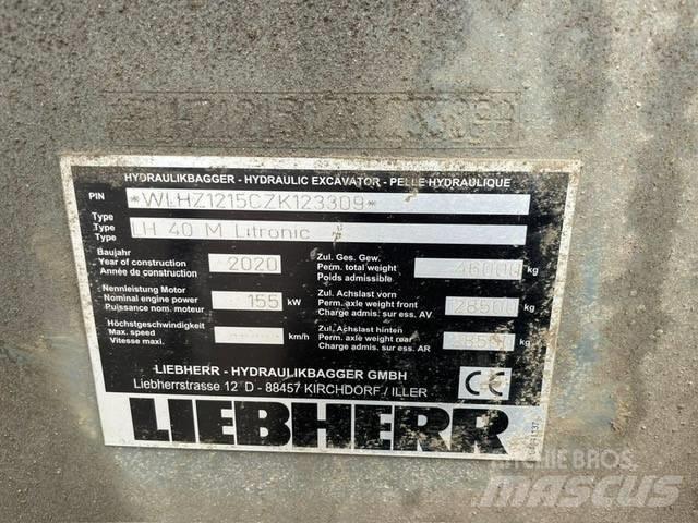 Liebherr LH40M Перевантажувачі металобрухту/промислові навантажувачі