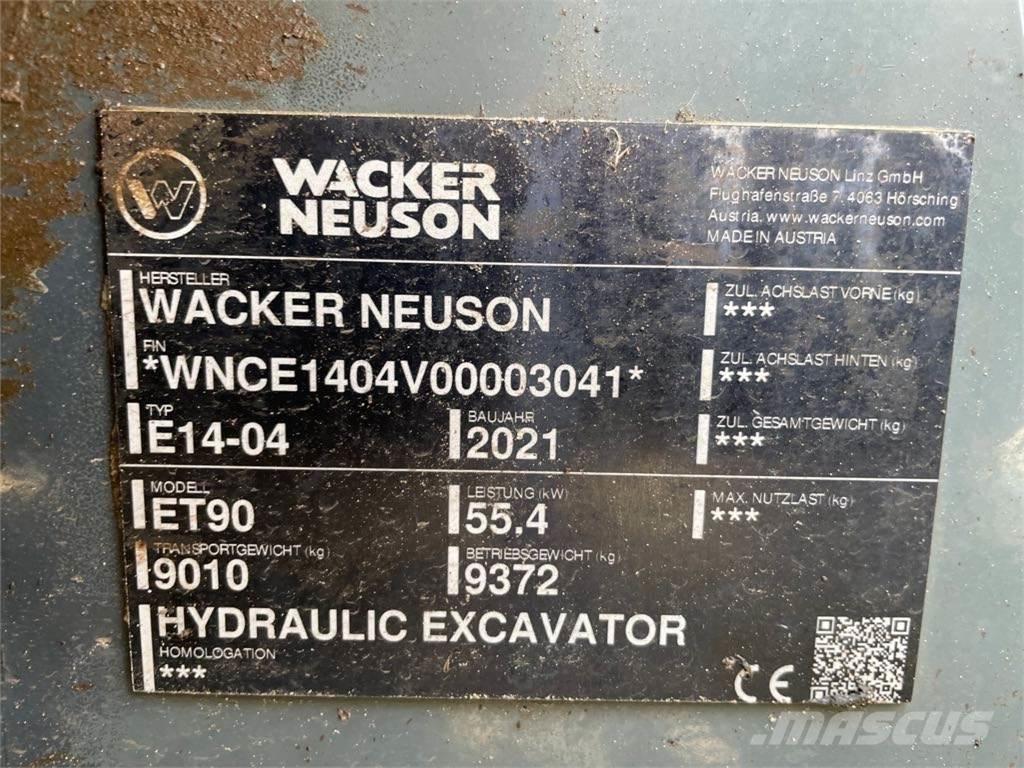 Wacker Neuson ET90 Гусеничні екскаватори