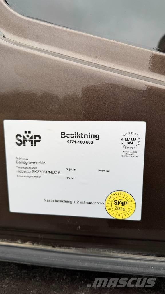 Kobelco SK 270 LC Гусеничні екскаватори