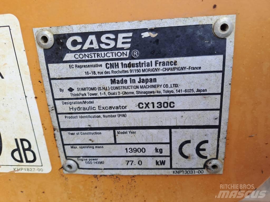 CASE CX 130 C Гусеничні екскаватори