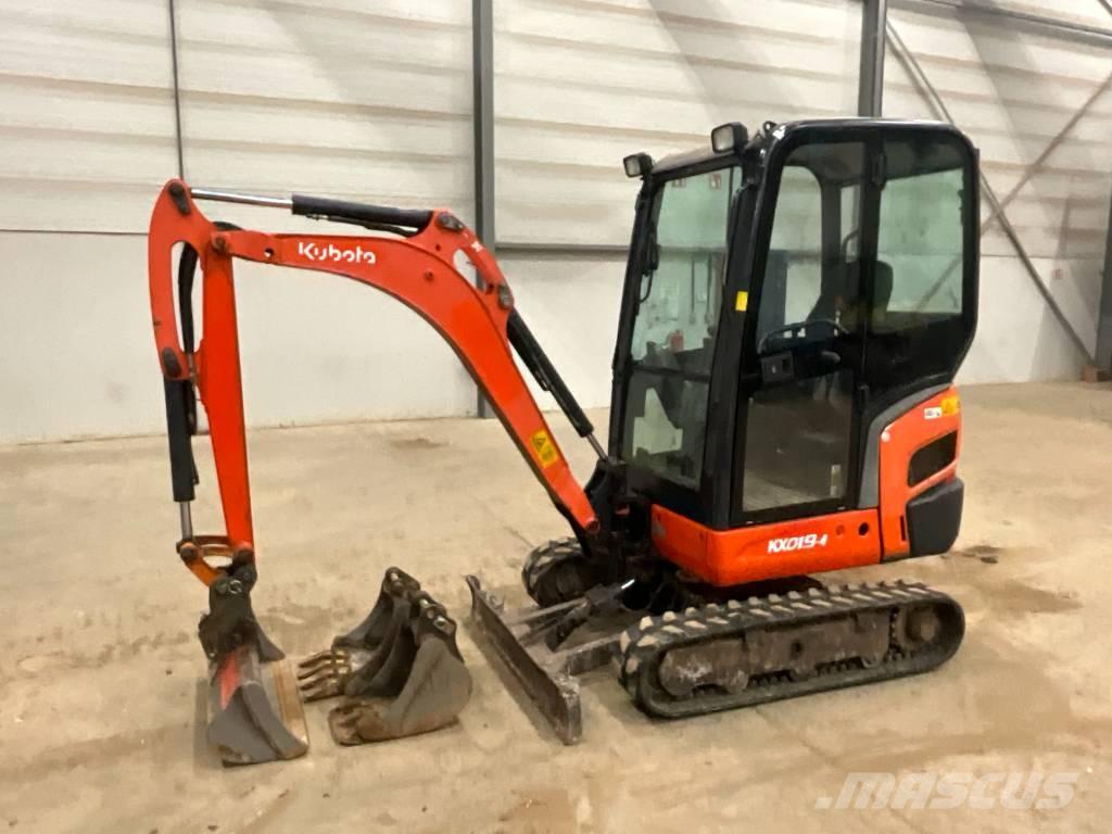 Kubota KX 019-4 Міні-екскаватори < 7т