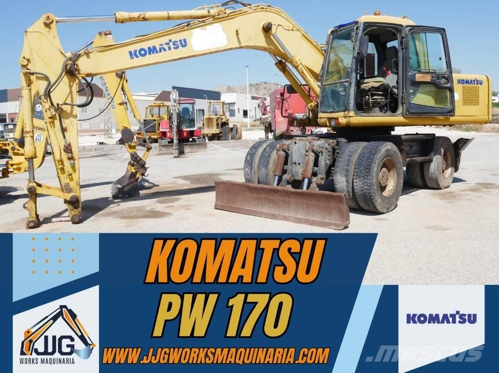 Komatsu PW 170 Колісні екскаватори