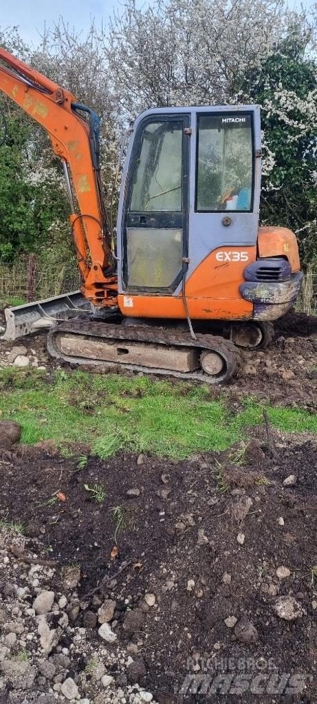 Hitachi Ex35 Міні-екскаватори < 7т
