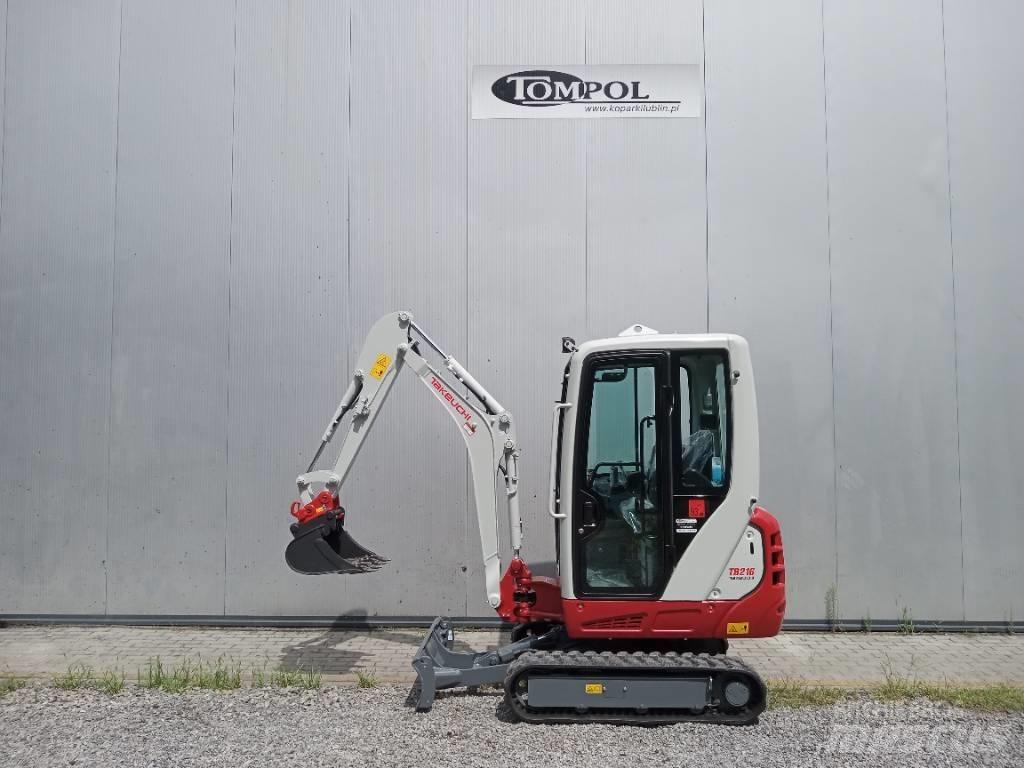 Takeuchi TB 216 Міні-екскаватори < 7т