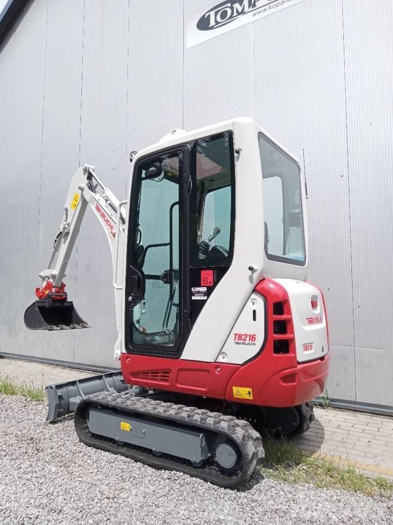 Takeuchi TB 216 Міні-екскаватори < 7т