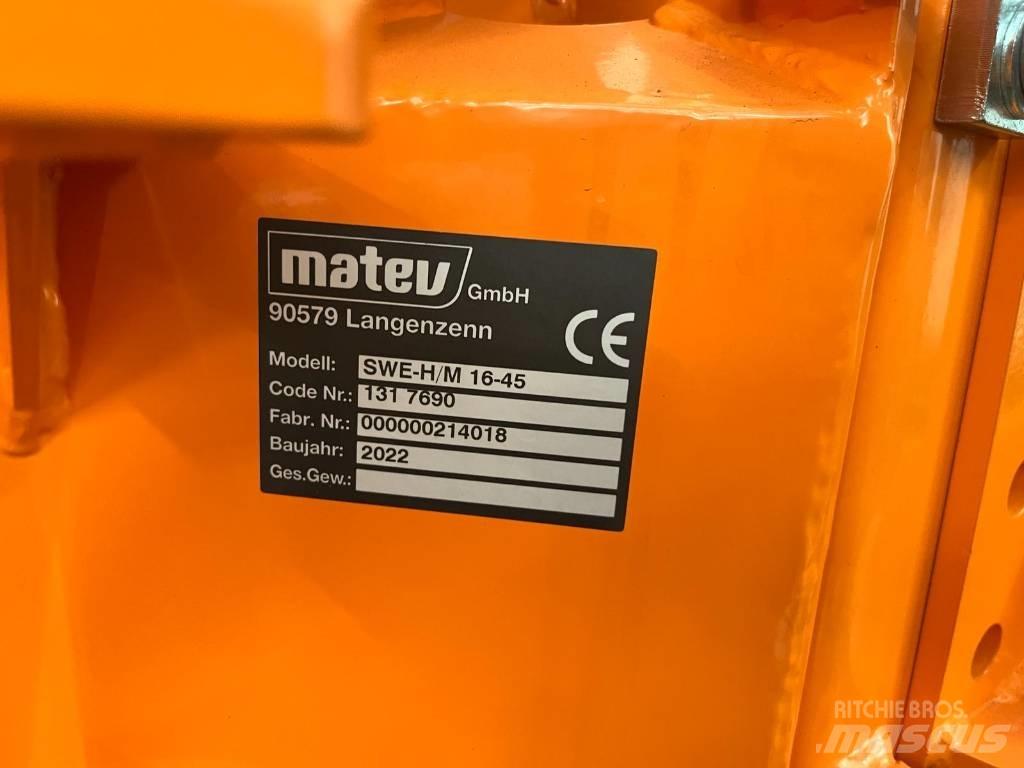 Matev SWE-H/M 16-45 Компактні навісні знаряддя