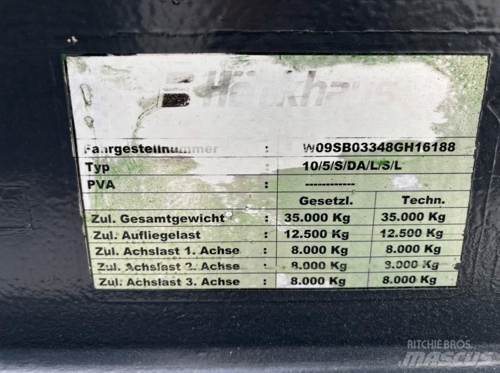  Hoenkhaus 10m3 mixer Інші напівпричепи