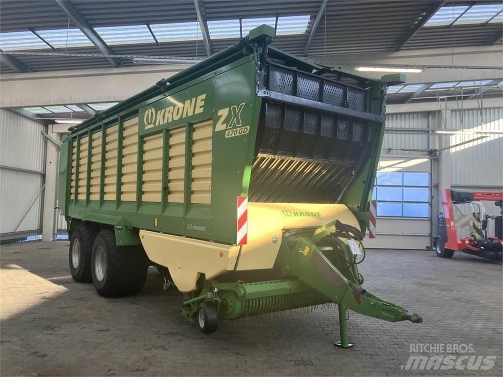 Krone ZX 470 GD Причепи із самозавантаженням