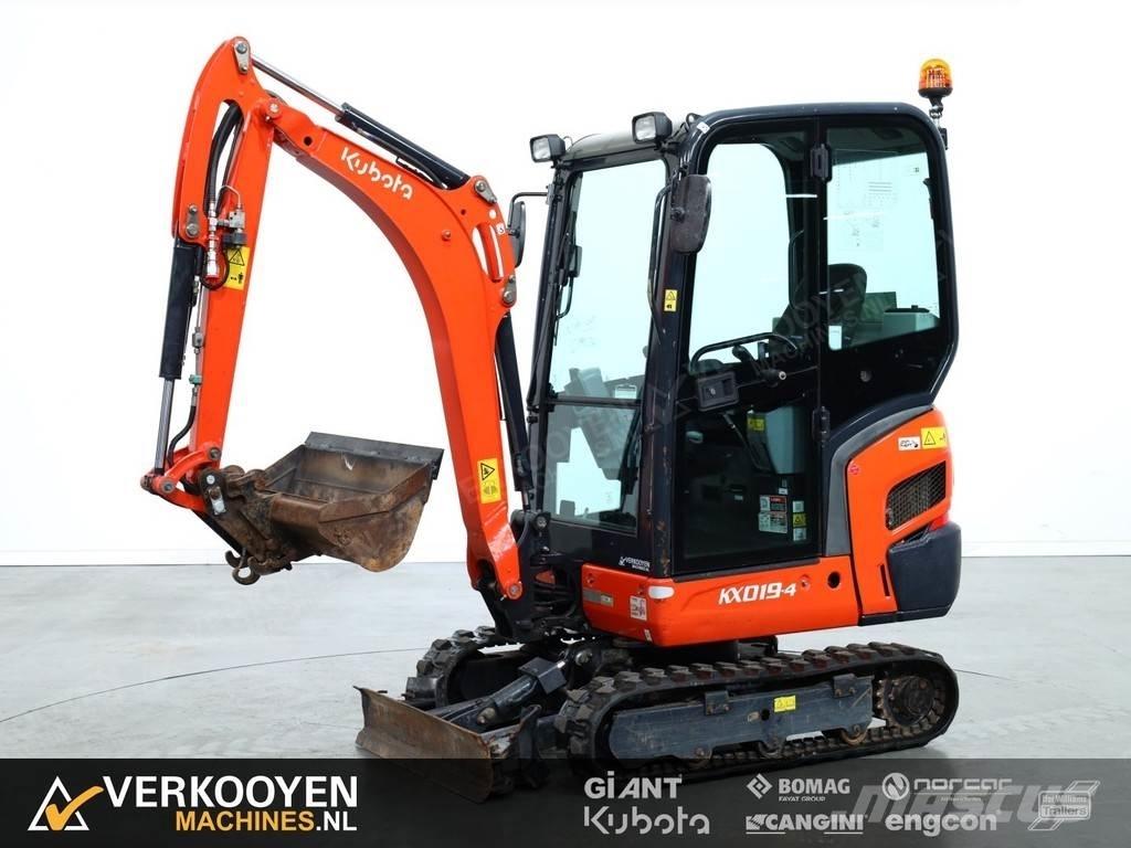 Kubota KX019-4 Міні-екскаватори < 7т