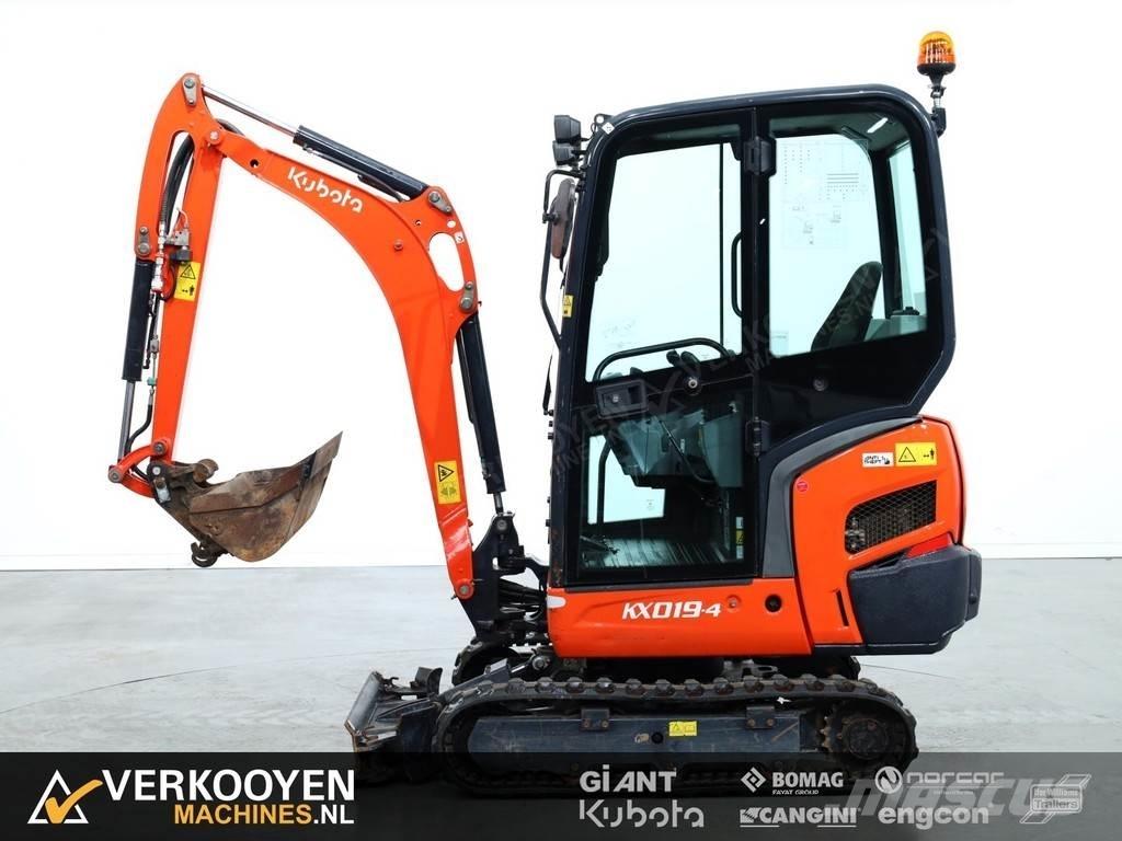 Kubota KX019-4 Міні-екскаватори < 7т