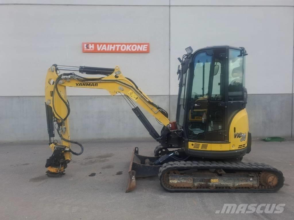 Yanmar Vio 38-U Міні-екскаватори < 7т