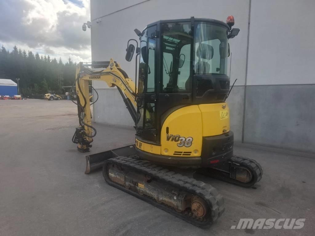 Yanmar Vio 38-U Міні-екскаватори < 7т