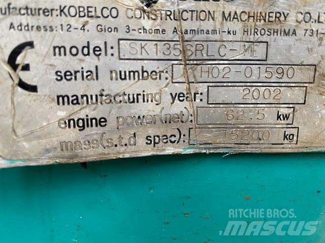 Kobelco SK 135 SR LC Гусеничні екскаватори
