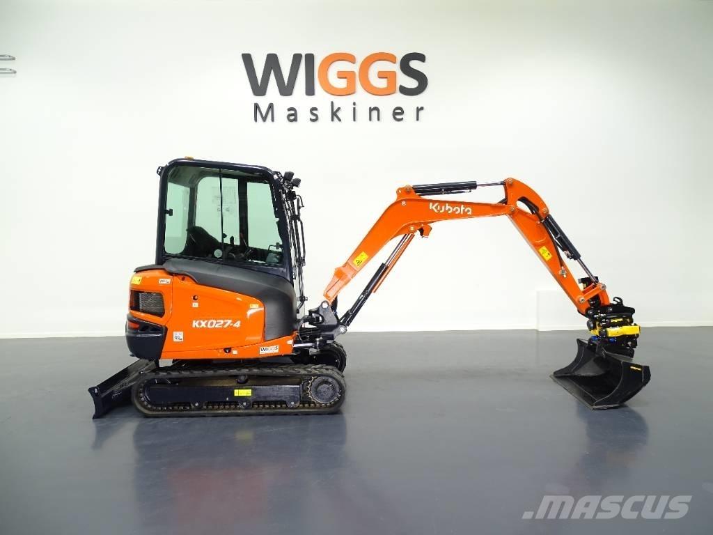 Kubota KX 027-4 Міні-екскаватори < 7т