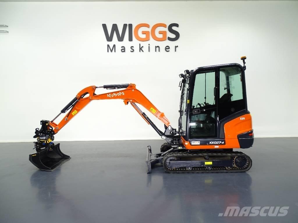 Kubota KX 027-4 Міні-екскаватори < 7т