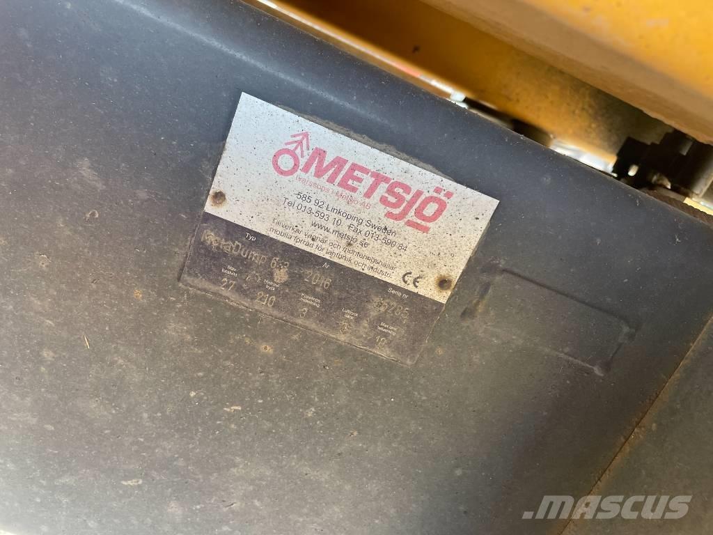 Metsjö Meta Dump 6.3 Самосвальні причепи