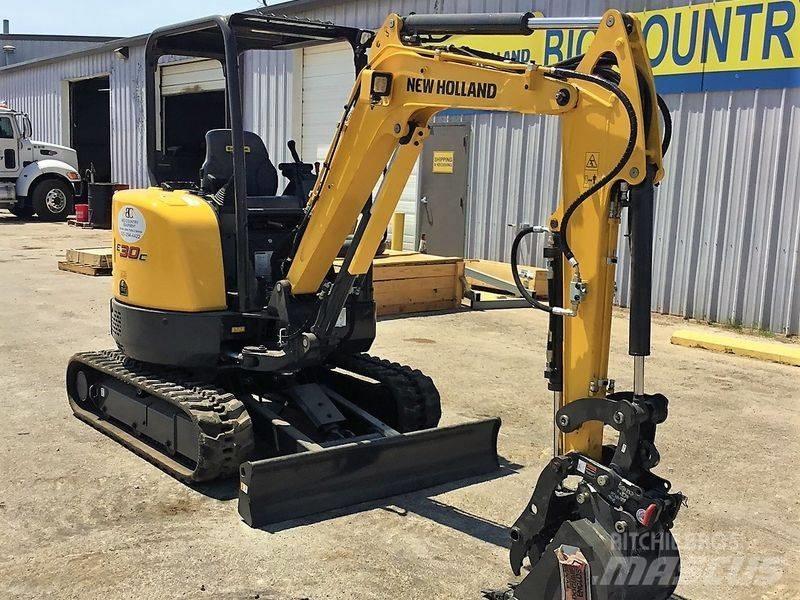 New Holland E30C Міні-екскаватори < 7т