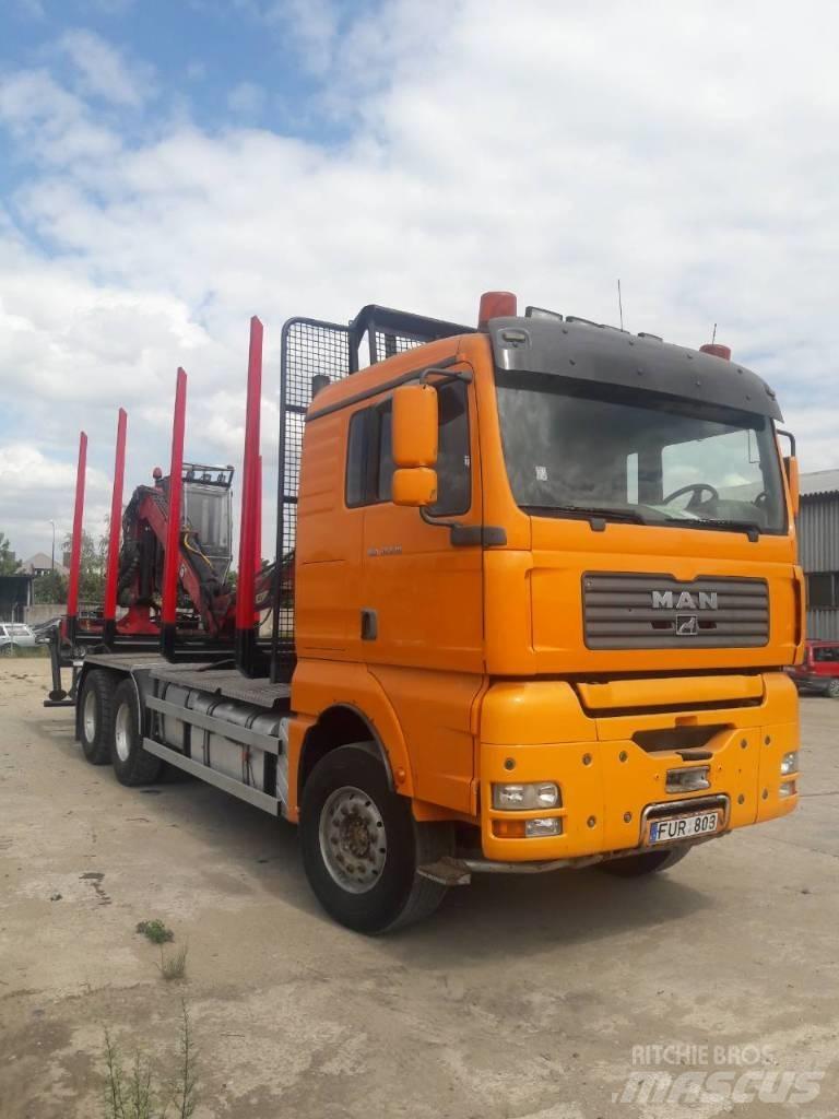 MAN TGA 33.530 Лісовози