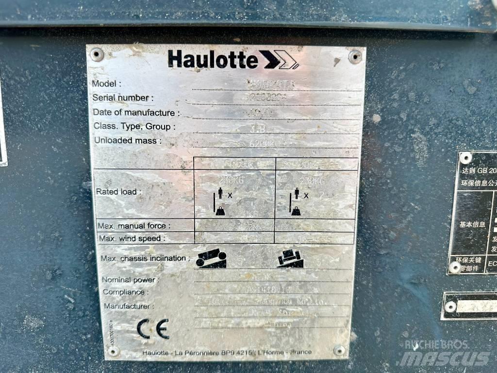 Haulotte HA16RTJ Колінчаті підйомники