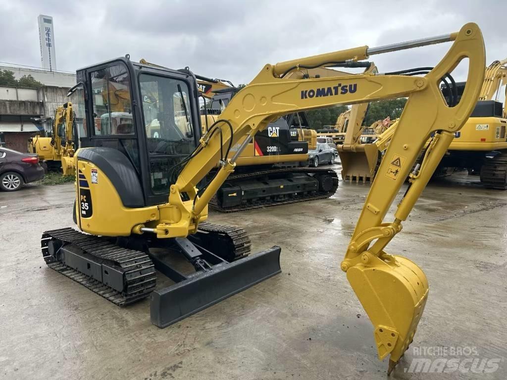Komatsu PC 35 MR Міні-екскаватори < 7т