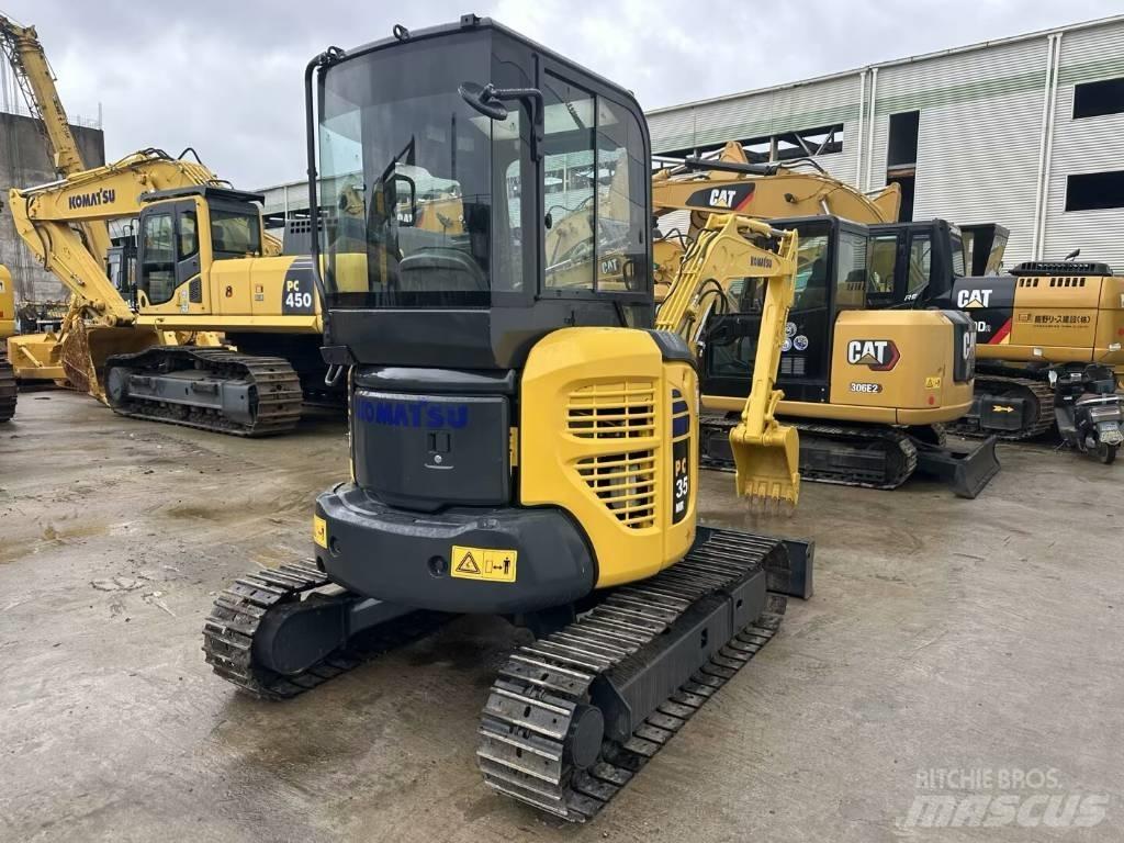 Komatsu PC 35 MR Міні-екскаватори < 7т
