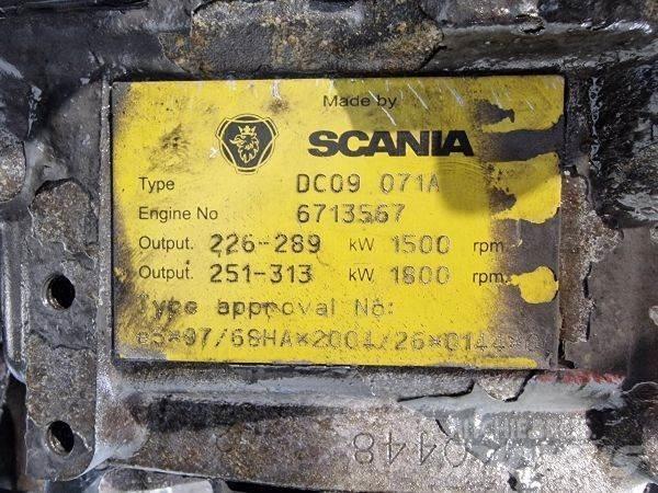 Scania DC09 71A Двигуни