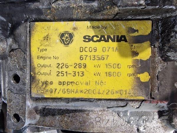 Scania DC09 71A Двигуни
