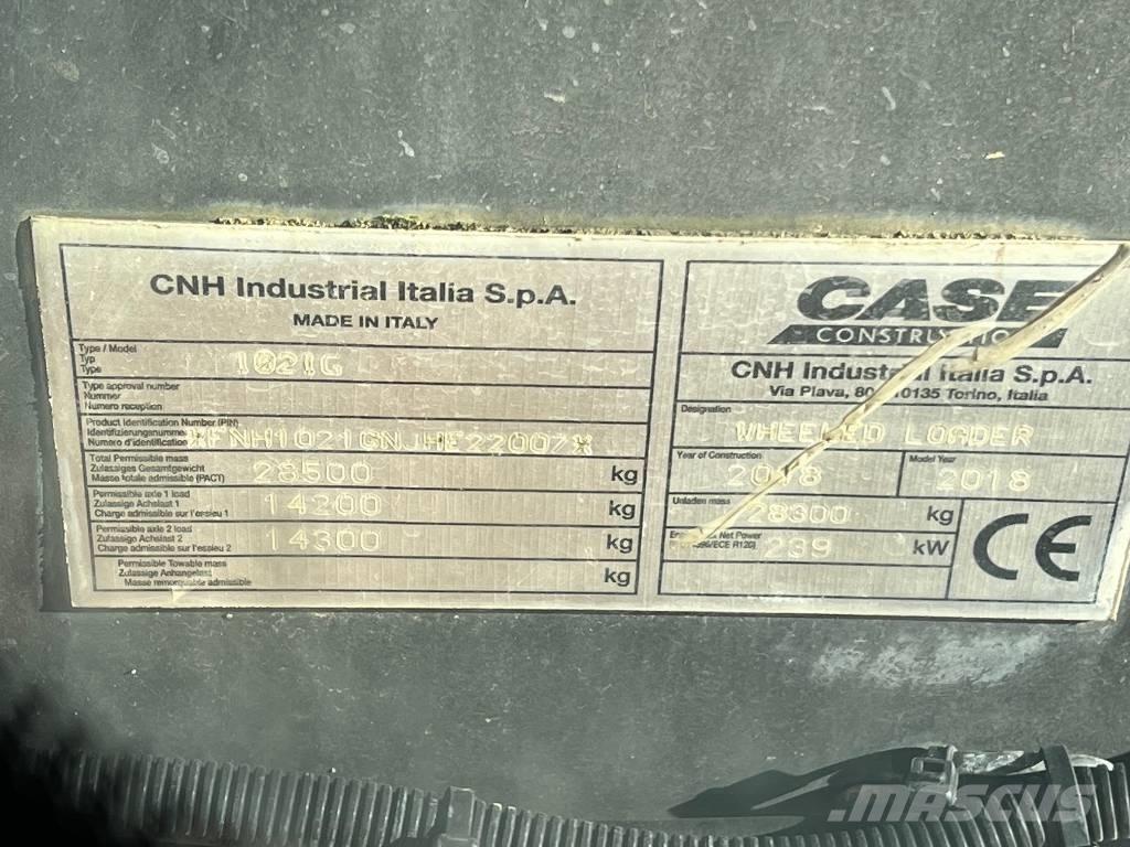 CASE 1021 G Фронтальні навантажувачі