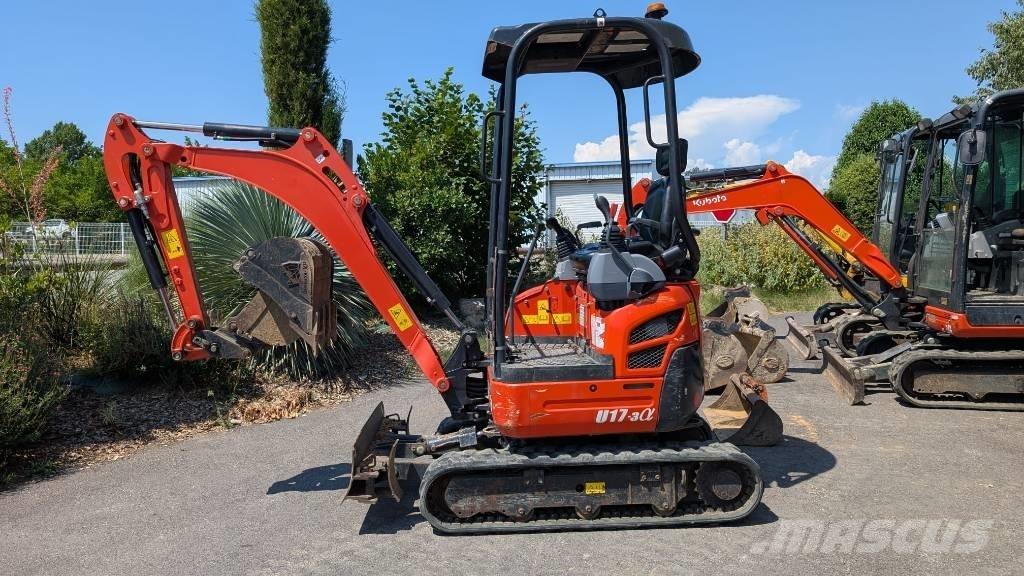 Kubota U 17-3 Міні-екскаватори < 7т
