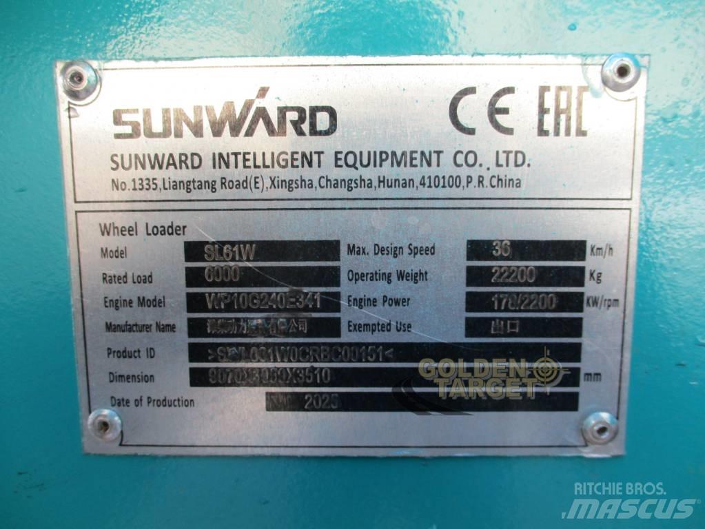 Sunward SL61W Фронтальні навантажувачі