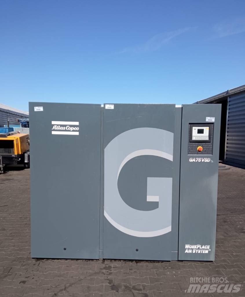Atlas Copco GA75 VSD Компресори