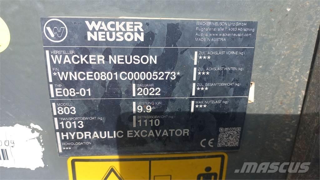 Wacker Neuson 803 Гусеничні екскаватори
