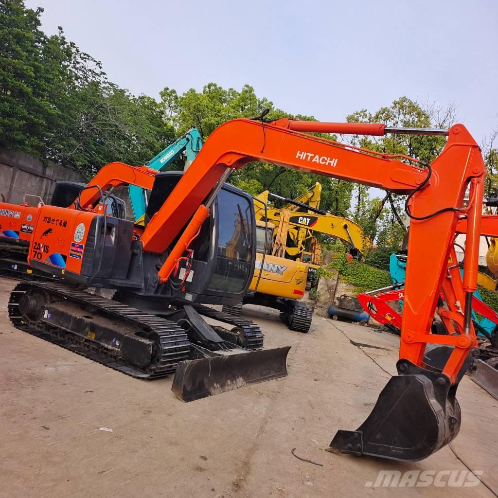 Hitachi Zaxis 70 Міні-екскаватори < 7т